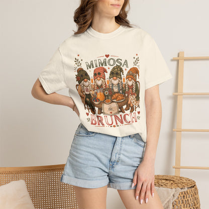 Mimosa Brunch | Hipster Gnome Ladies Brunching Graphic Tee