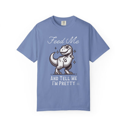 Feed Me & Tell Me I'm Pretty T-Rex | Vintage Comfy Cotton Tee