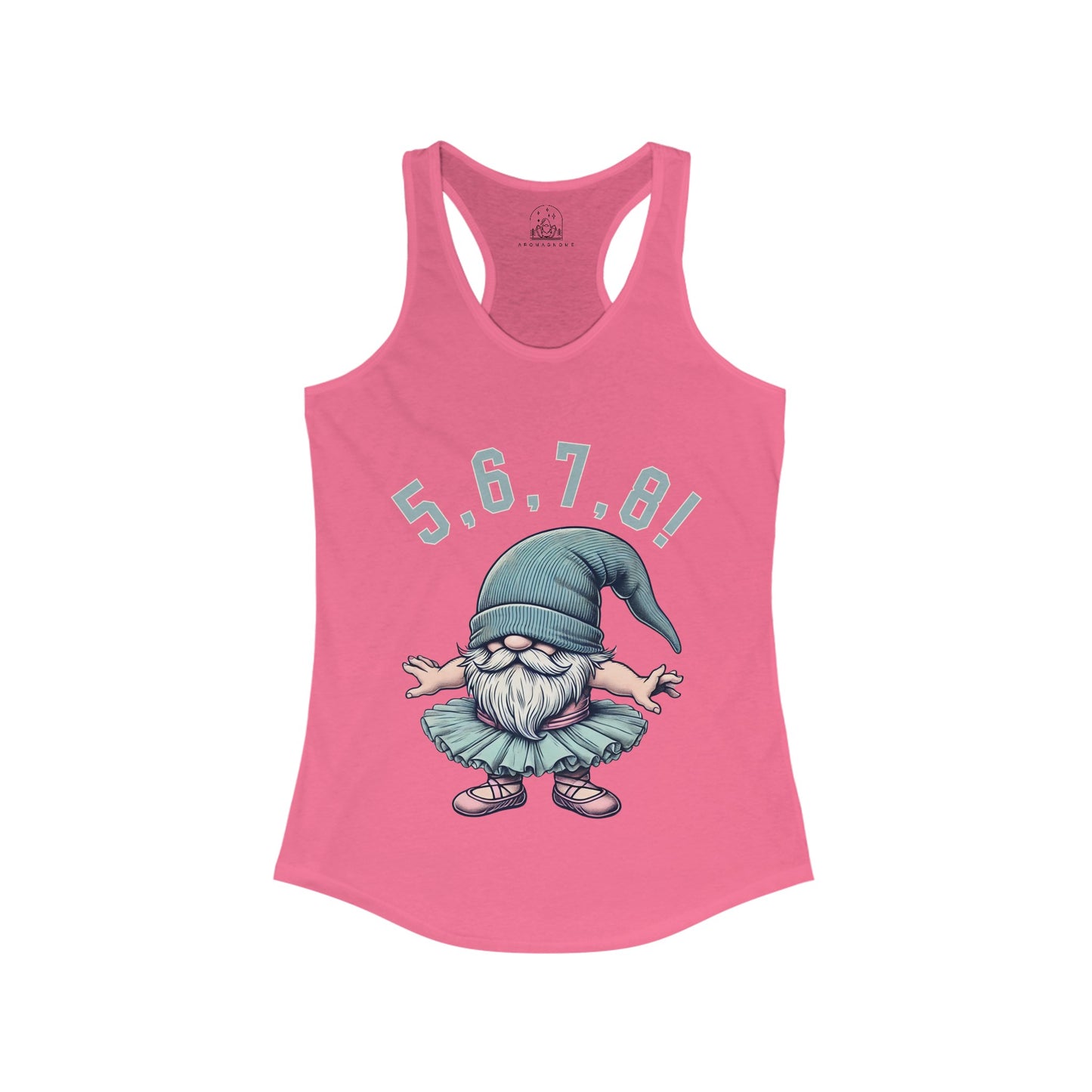 Ballet Gnome Dance Count | Women's Racerback Tank