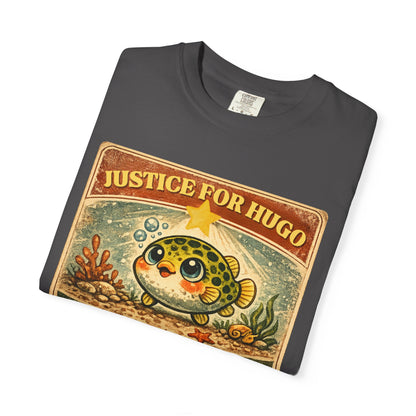 Justice For Hugo | Pea Puffer Fan T-Shirt |
