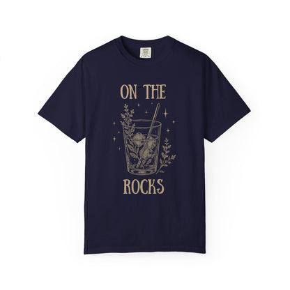 On The Rocks T-Shirt — Vintage Cocktail Graphic Tee