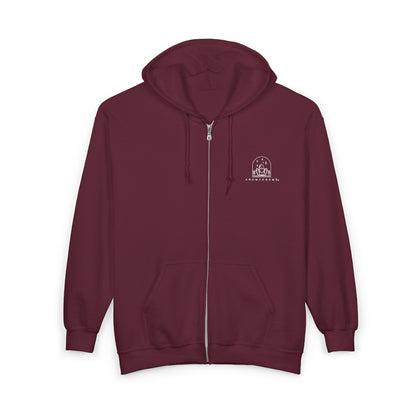 Zip Hoodie — Screaming is Self-Care Graphic Zip-Up