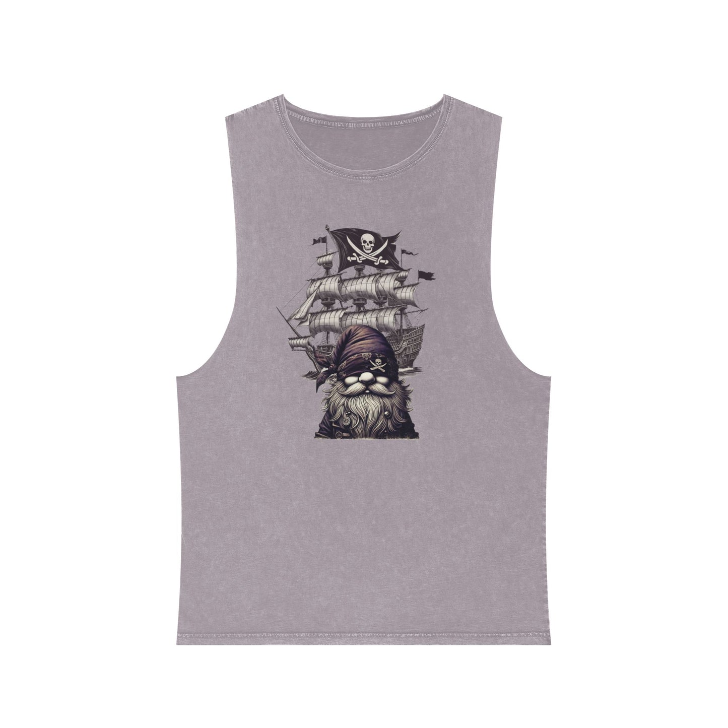 Vintage Pirate Energy | Unisex Stonewash Tank Top