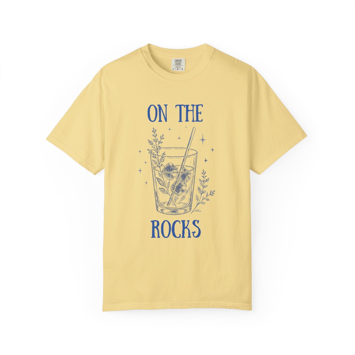 On The Rocks T-Shirt — Vintage Cocktail Graphic Tee