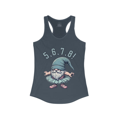 Ballet Gnome Dance Count | Women's Racerback Tank