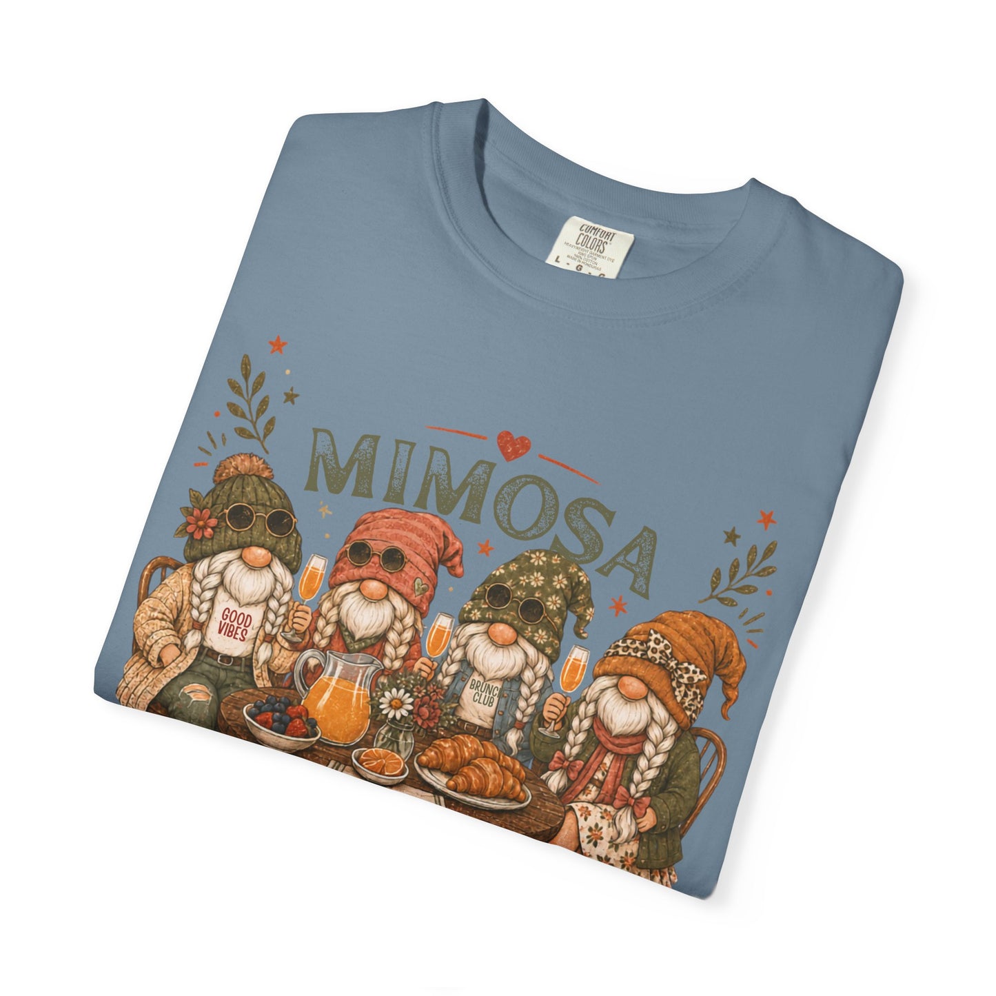 Mimosa Brunch | Hipster Gnome Ladies Brunching Graphic Tee