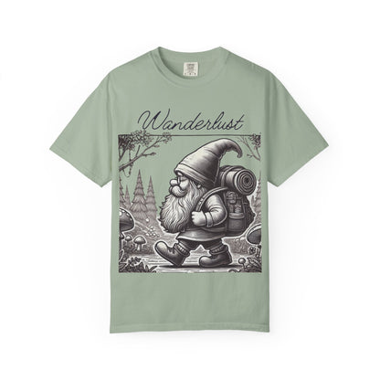 Wanderlust Gnome | Vintage Comfy Cotton Tee