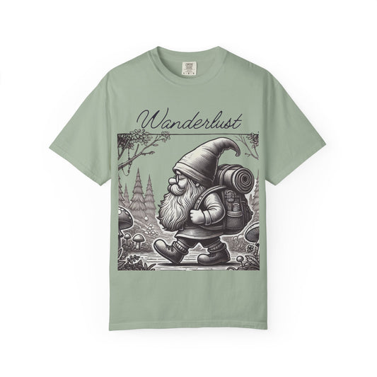 Wanderlust Gnome | Vintage Comfy Cotton Tee
