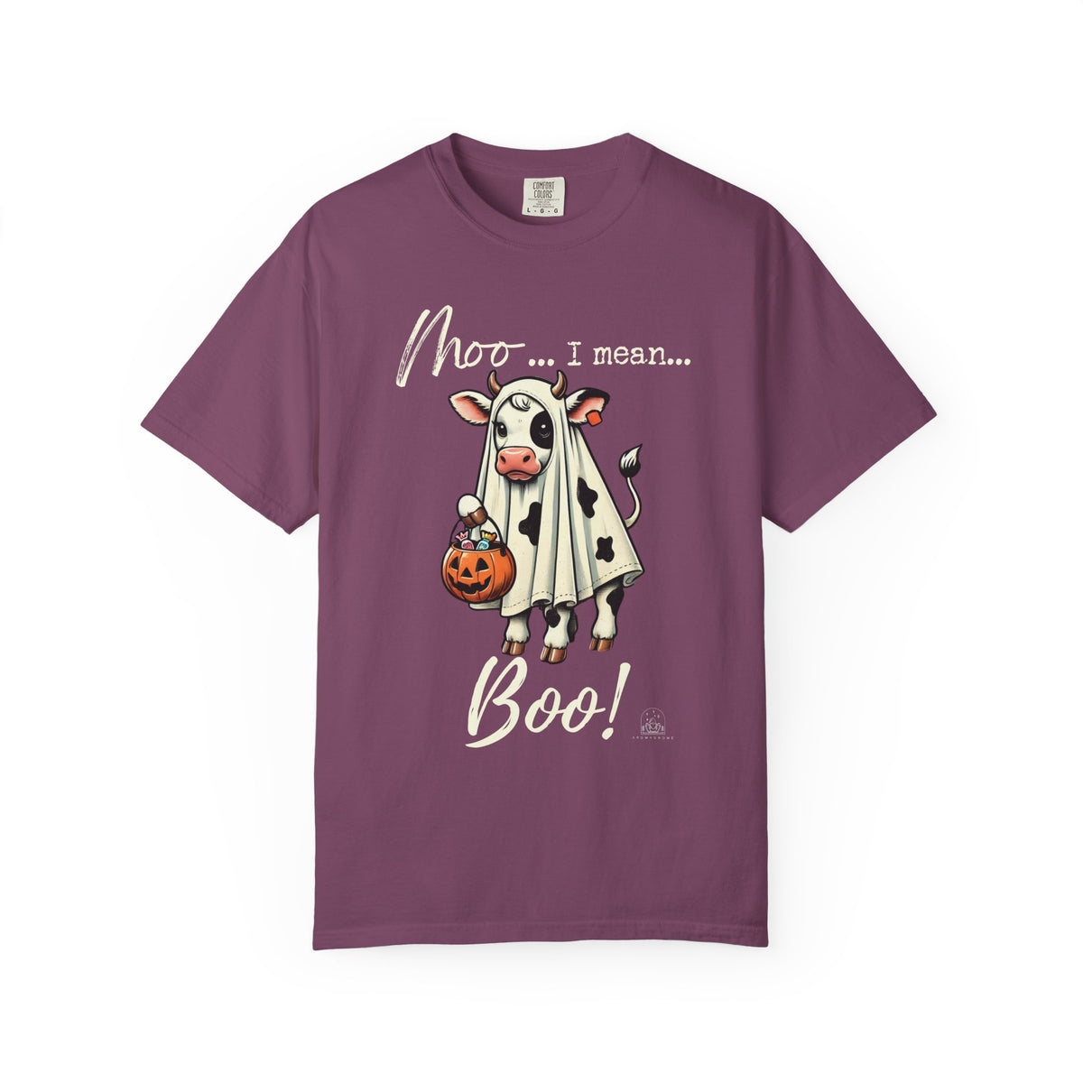 Moo I Mean Boo! | Vintage Comfy Cotton Tee