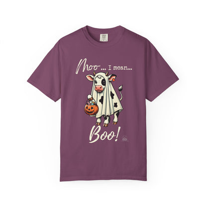 Moo I Mean Boo! | Vintage Comfy Cotton Tee