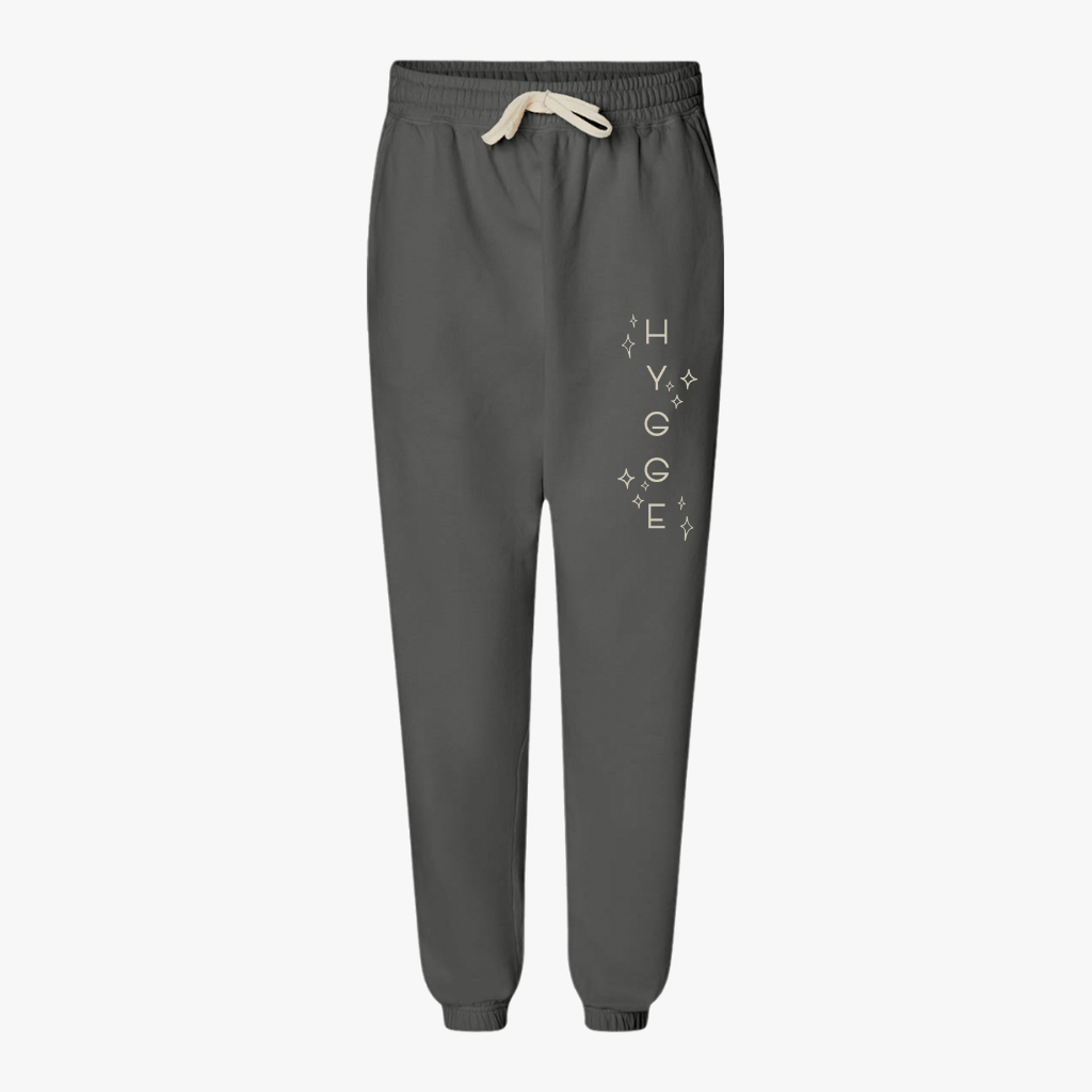 HYGGE | Premium Unisex Garment-Dyed Lightweight Fleece Sweatpants