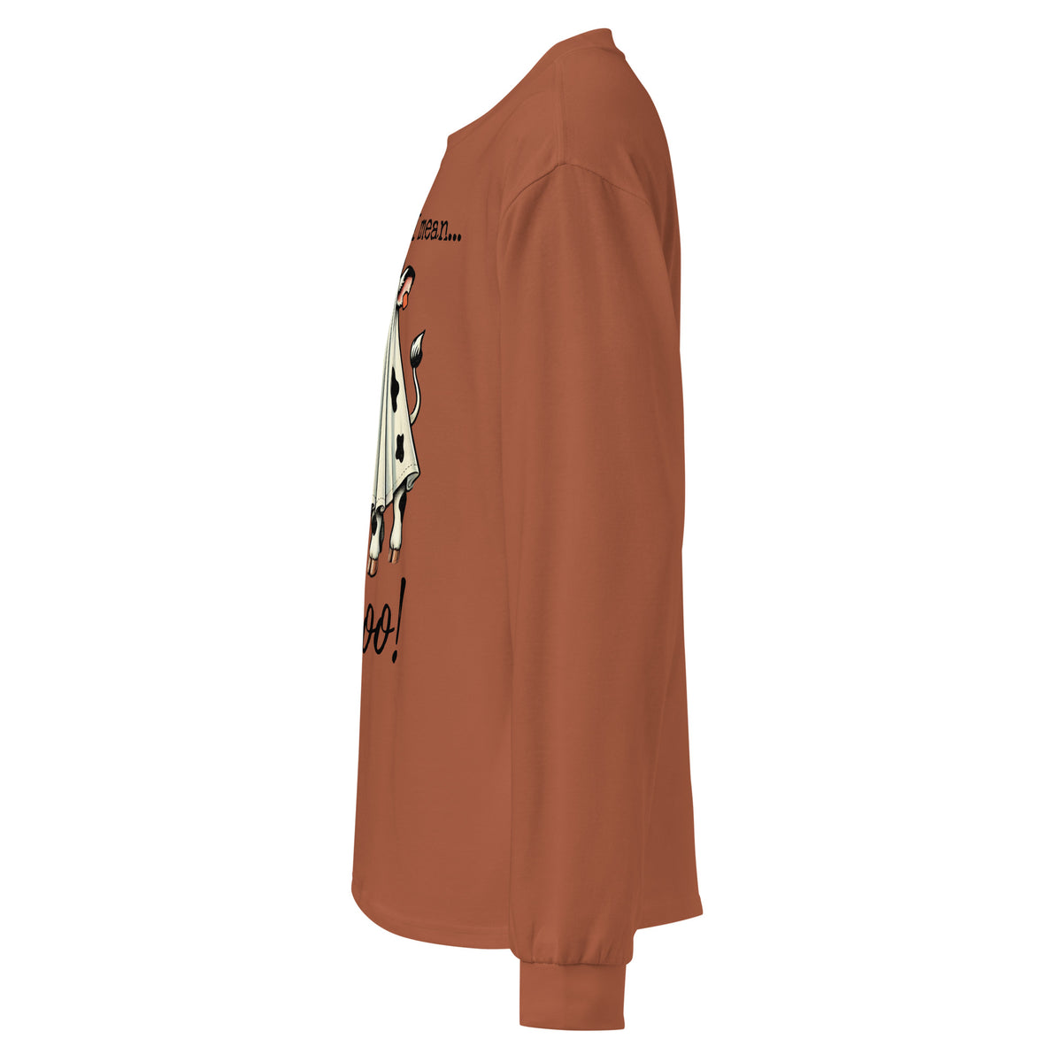 Moo...I Mean...BOO! Premium long sleeve shirt