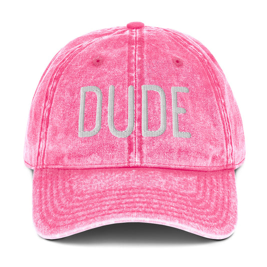 DUDE | Vintage Embroidered Cap